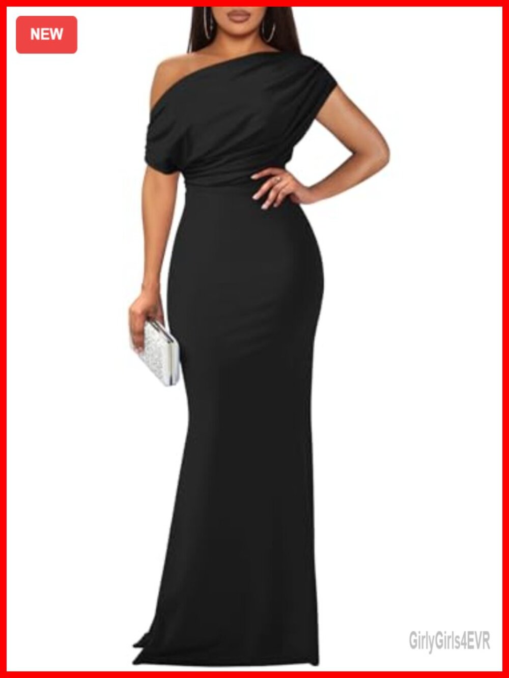 Sleeveless Off Shoulder Long Formal Party Dress Mermaid Bodycon Backless